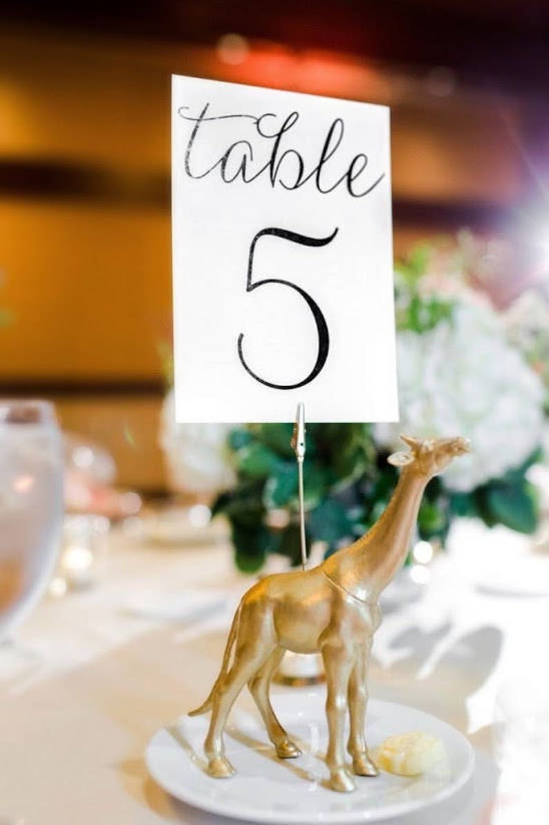 Wedding Table Number Holders Wedding Place Card Holders Etsy UK