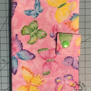 Play Pack Activity Case / Travel Activity Pouch / Marker Pencil Pouch / Crayon Case / Pencil Pouch Glitter Butterflies image 5