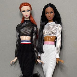 Doll Undershirt Top: Fashion Royalty, Poppy Parker, 12-inch Doll Clothing
