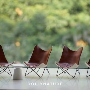 Dollynature 1/6 Scale Butterfly Chair For 12 Inch Fashion Doll ~Only the Brown Chair