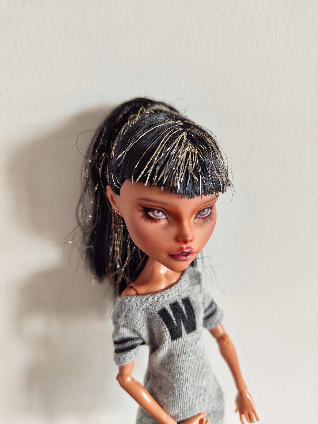 OOAK Monster High Doll Repaint Art Custom Doll, Repaint Doll - Etsy