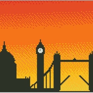 London at Sunset Cross Stitch Chart
