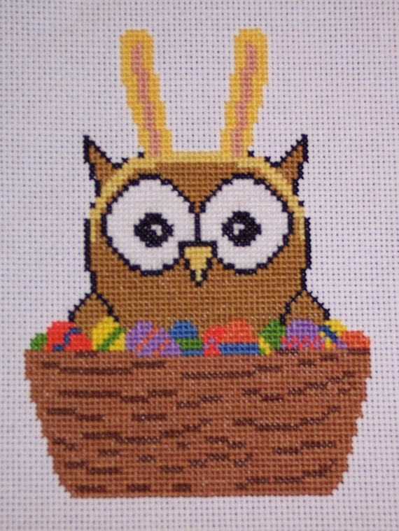 Owl Cross Stitch Chart