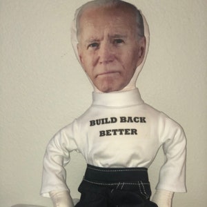 President Joe Biden Doll /Vice President Kamala Harris Toy/Custom Biden Doll/Kamala Harris Action Figure Doll/Kamala Harris Souvenir Gift image 2