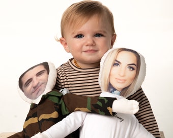 Daddy Doll, Daddy Military Deployment Doll, Personalized Photo Face Dolls, Custom Picture Doll, Talking Look-A-Like Doll, Dad Military Dolls