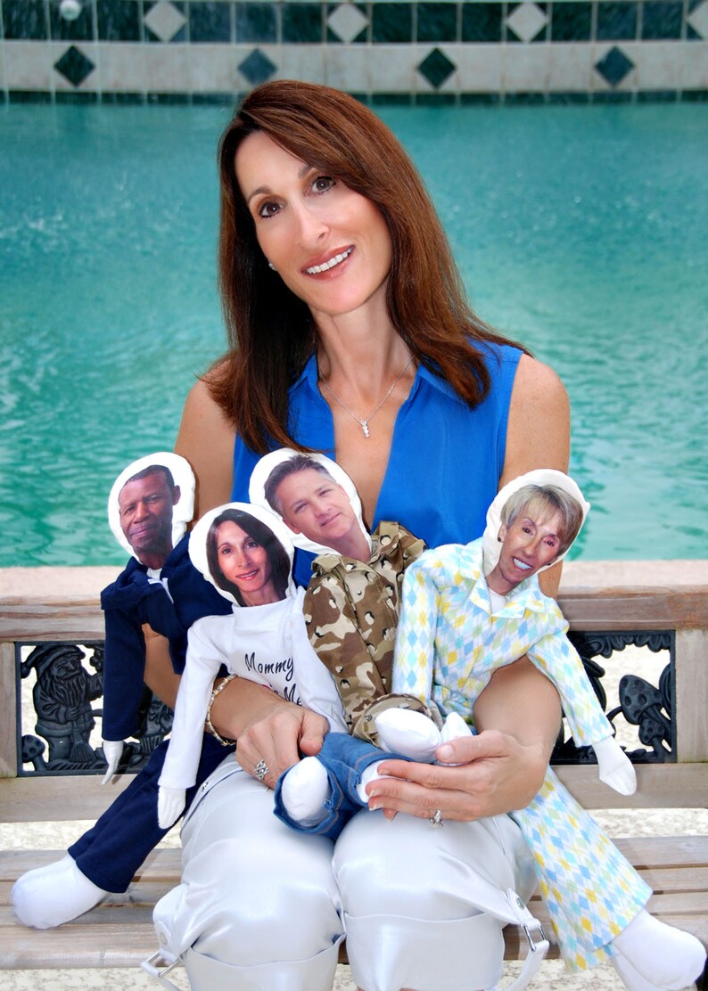 personalized photo face dolls