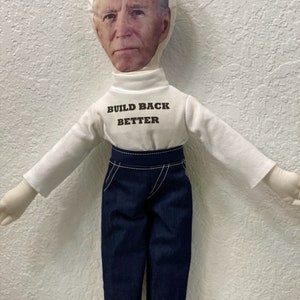 President Joe Biden Doll /Vice President Kamala Harris Toy/Custom Biden Doll/Kamala Harris Action Figure Doll/Kamala Harris Souvenir Gift image 8