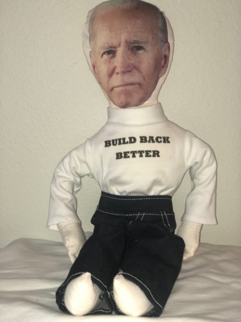 President Joe Biden Doll /Vice President Kamala Harris Toy/Custom Biden Doll/Kamala Harris Action Figure Doll/Kamala Harris Souvenir Gift image 2