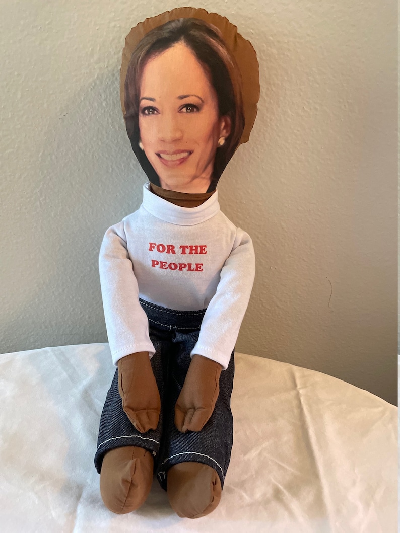 President Joe Biden Doll /Vice President Kamala Harris Toy/Custom Biden Doll/Kamala Harris Action Figure Doll/Kamala Harris Souvenir Gift image 3