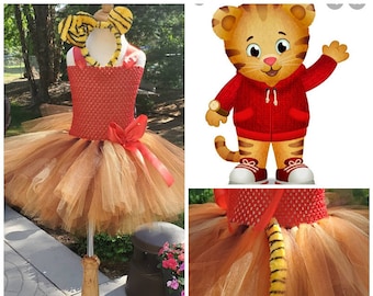 Daniel Tiger Costume Etsy