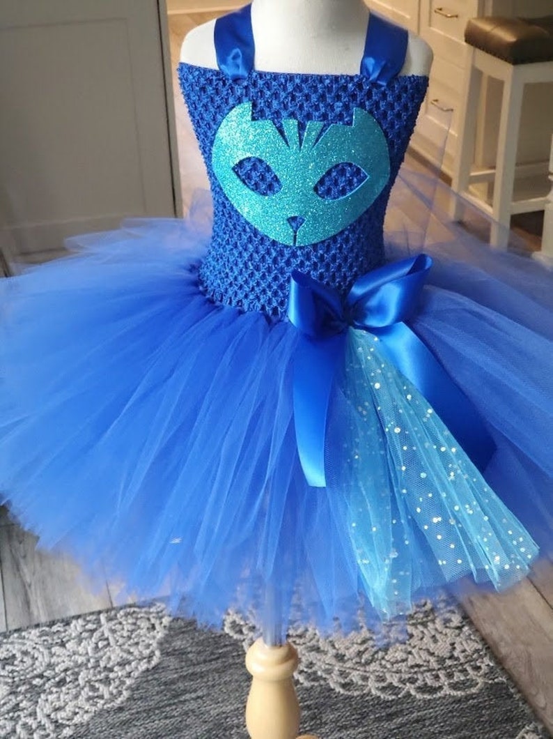 Catboy Gekko Orowlette Costume Cat Boy Tutu Dress Sparkly Etsy
