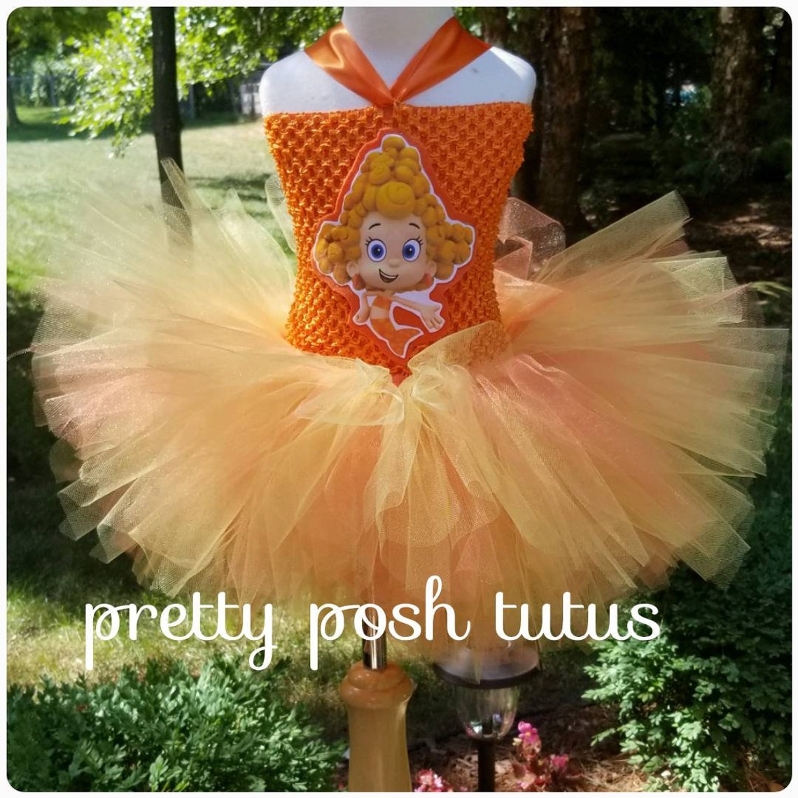 Bubble Guppies Tutu Dress Halloween Costume Tutu Costume Etsy