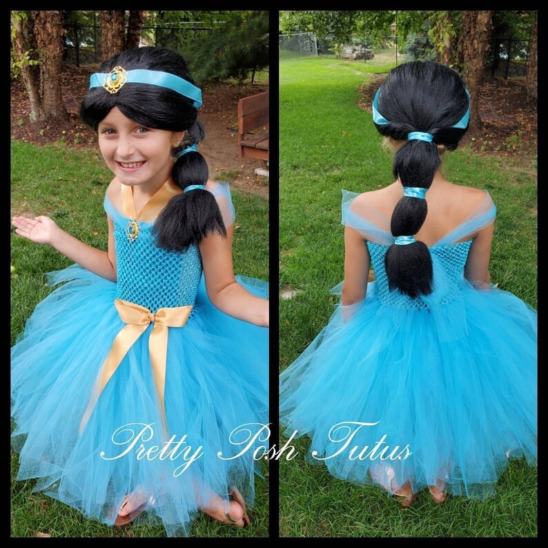Jasmine Costume Princess Jasmine Costume Halloween Costume Etsy
