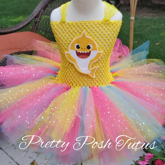 Baby shark baby shark tutu dress 