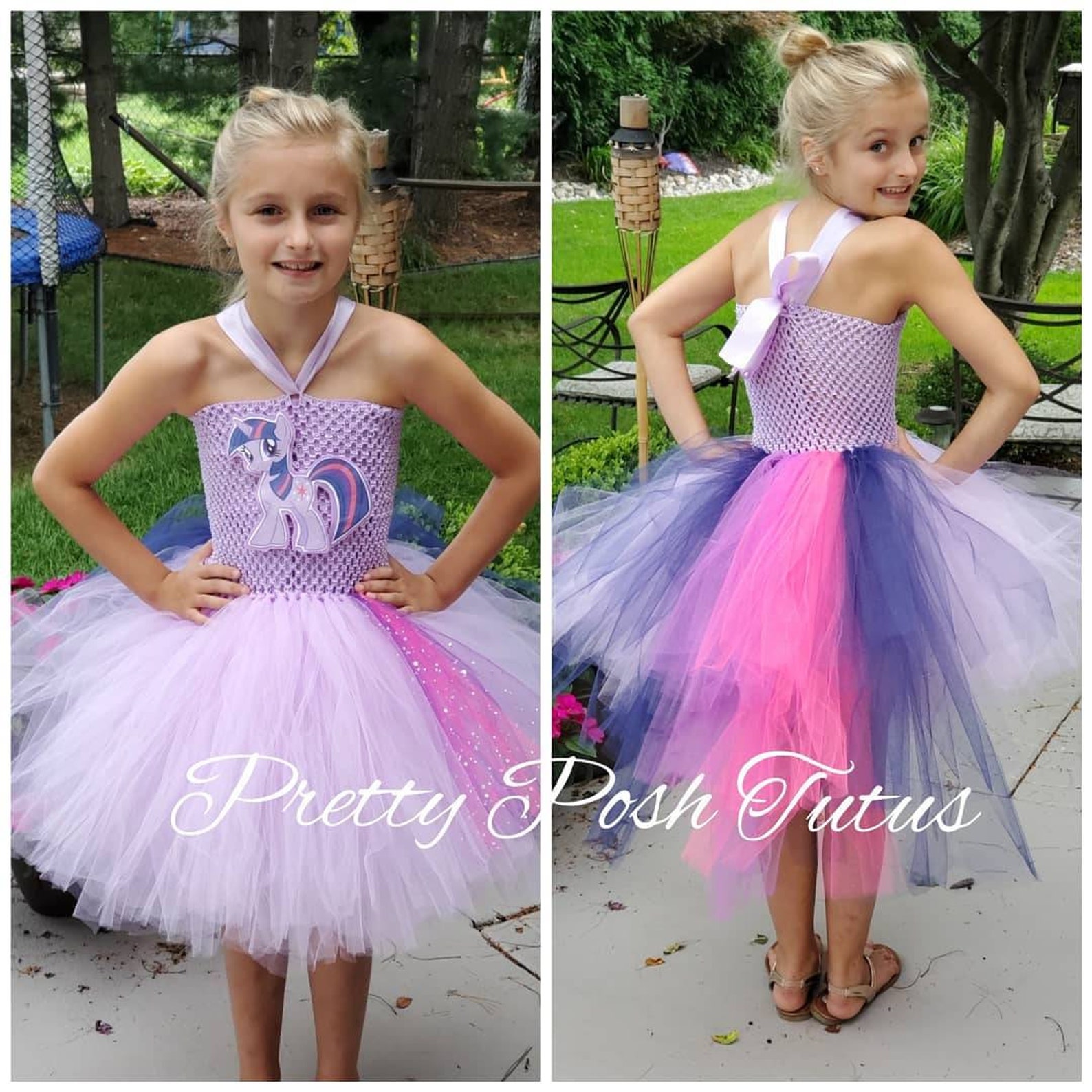 Twilight Sparkle Costume Tutu Dress Halloween Costume Tutu Etsy