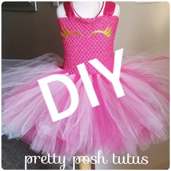 pink unicorn tutu dress