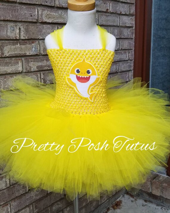 baby shark tutu costume