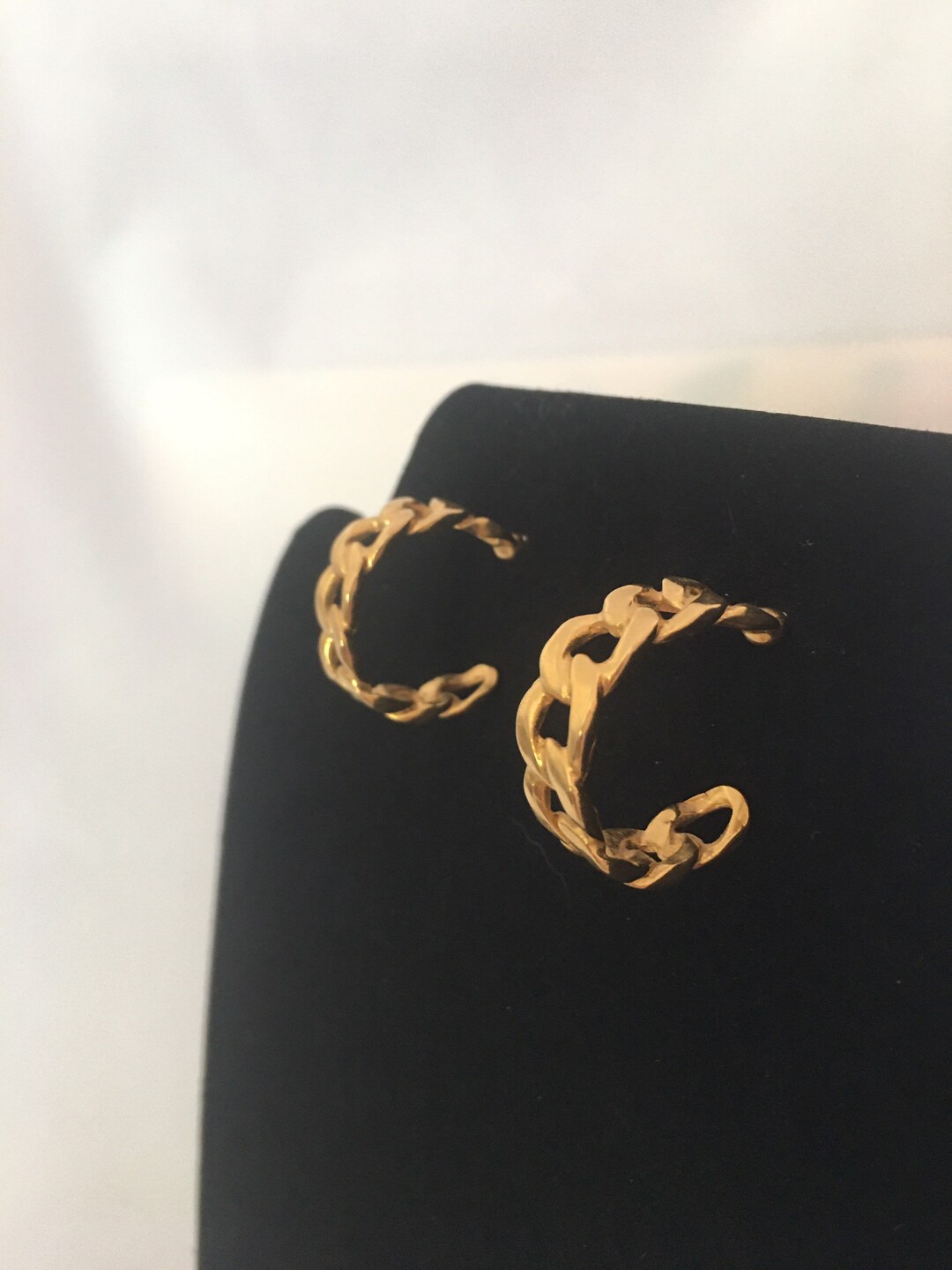 Vintage Better Quality Signed - Goldtone Gold Plated Rope