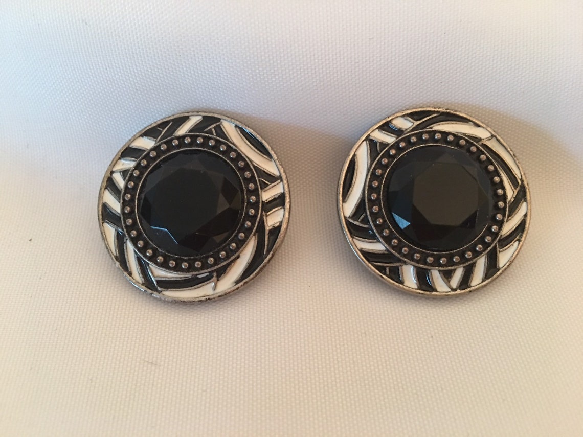 Vintage birch Hill Better Fashion Clip on Earrings Etsy