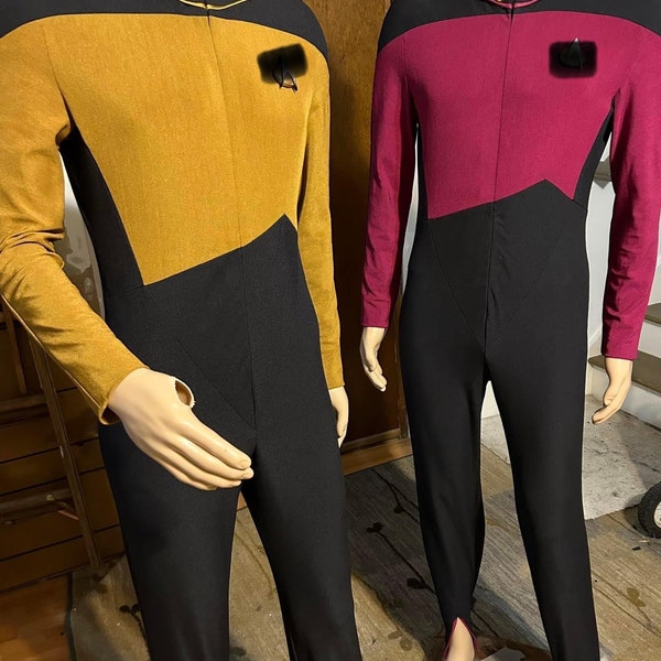 Commission* 2360’s Starbase uniform costume space mens/women Jumpsuit. *READ description*
