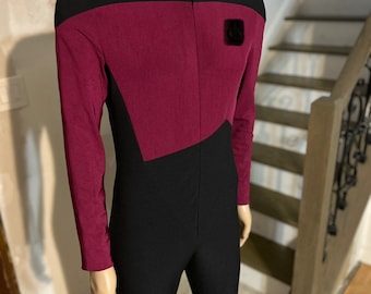 Commission* 2360’s Starbase uniform costume space mens/women Jumpsuit. *READ description*