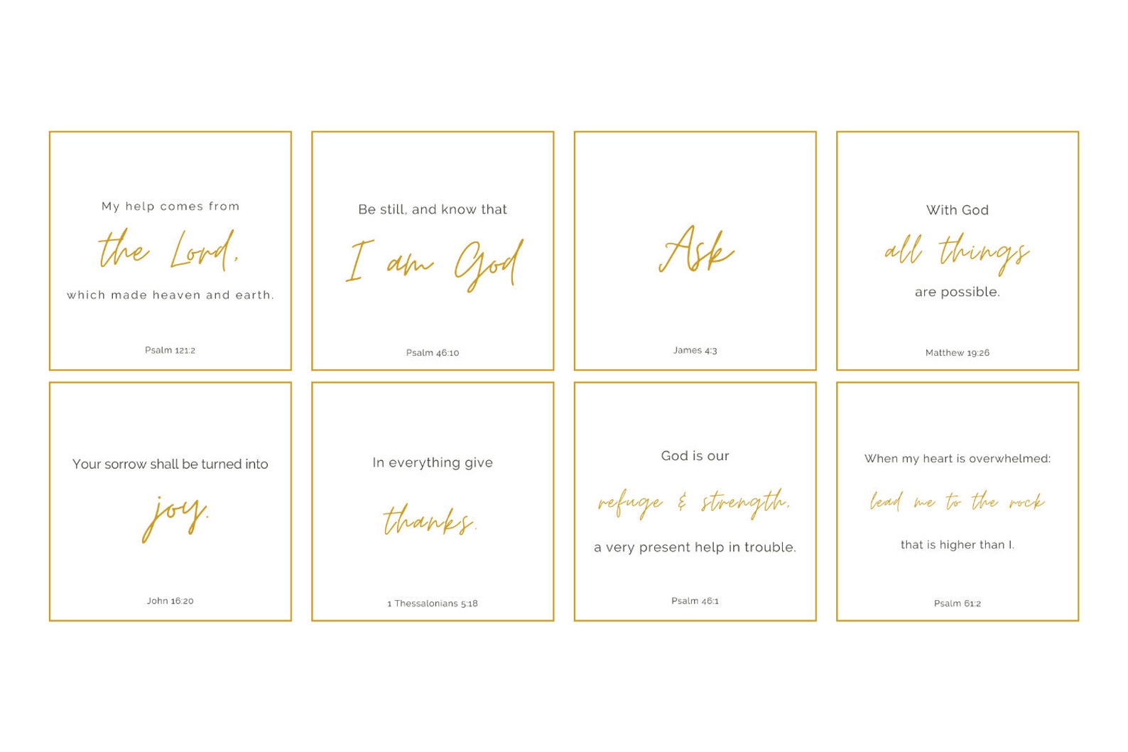 Instagram Bible Verse Graphics | Social Media Ready Quotes | Christian ...