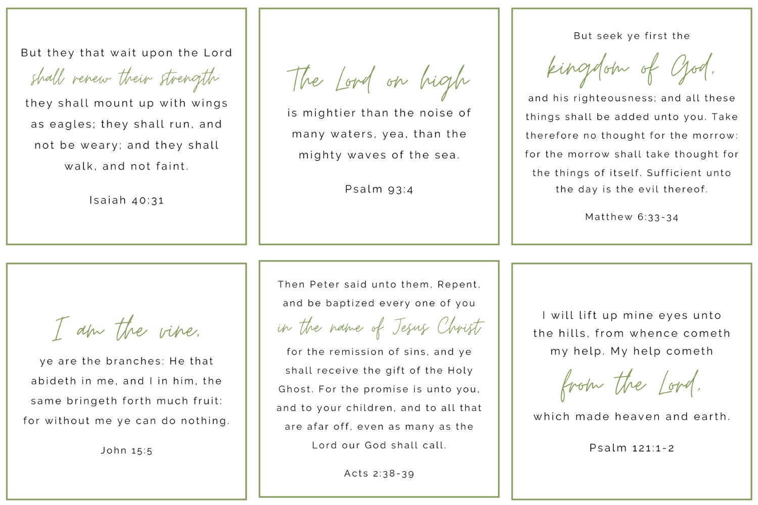 Instagram Bible Verse Graphics | 58 Bible Verses for Social Media ...