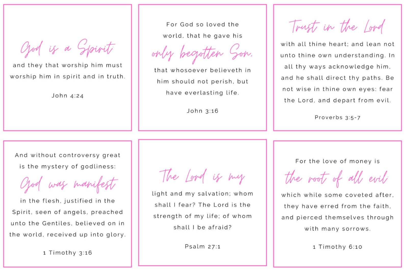 Instagram Bible Verse Graphics | 58 Bible Verses for Social Media ...