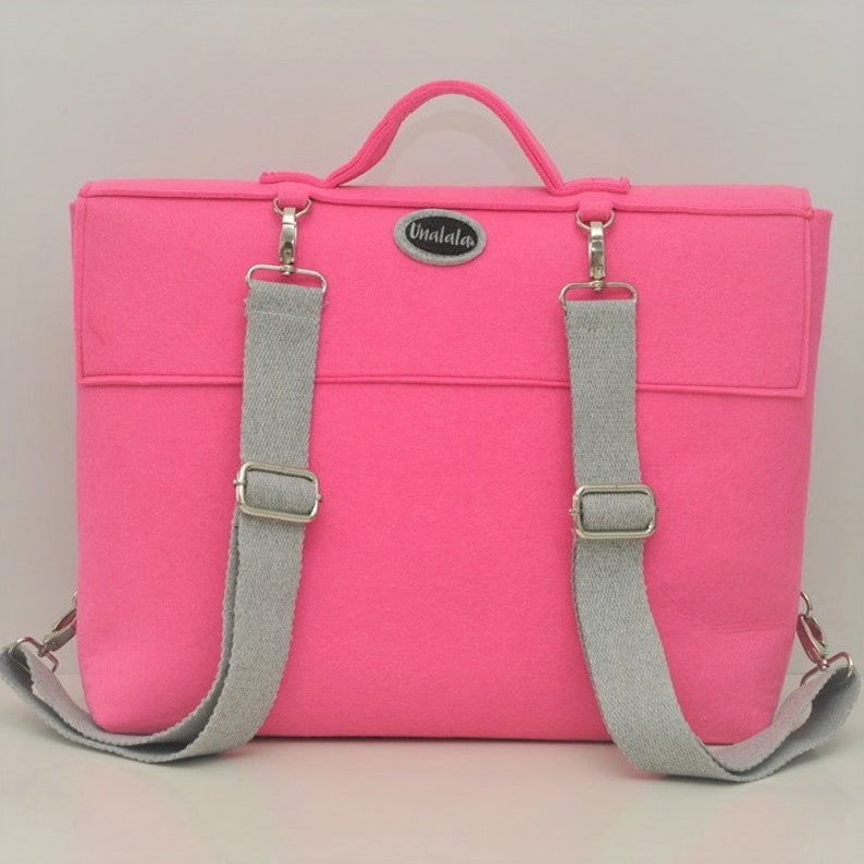 Cute Laptop Bag With Handles Backpack With Luggage Sleeve Etsy