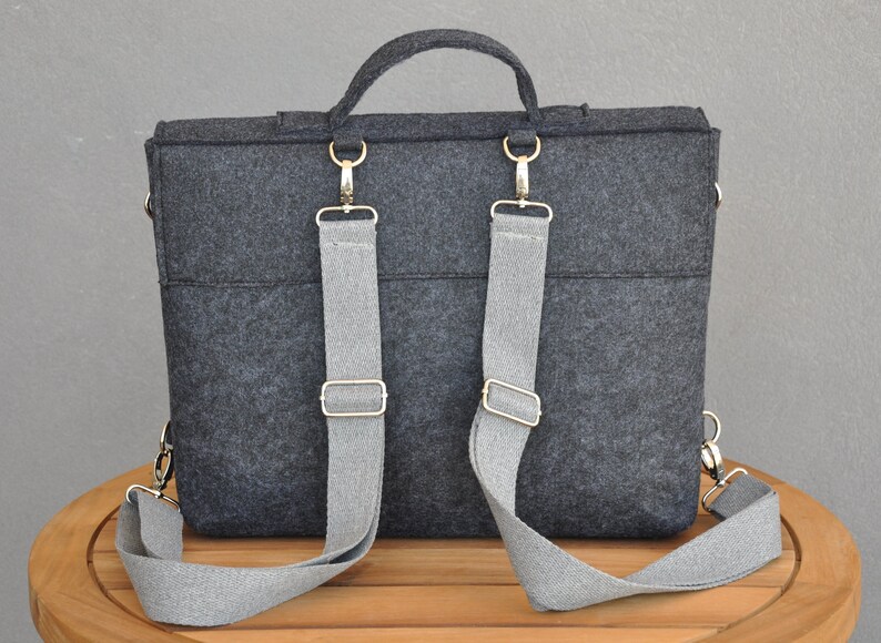 Rectangular top handle bag