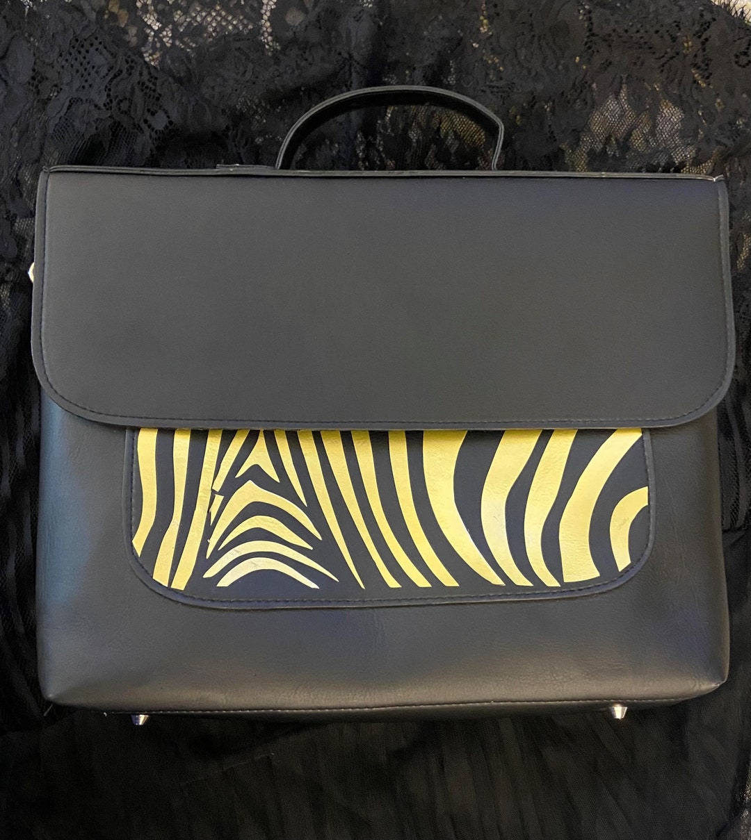 Laptop Bag Zebra Animal Print, Messenger Bag Women, Work Handbag