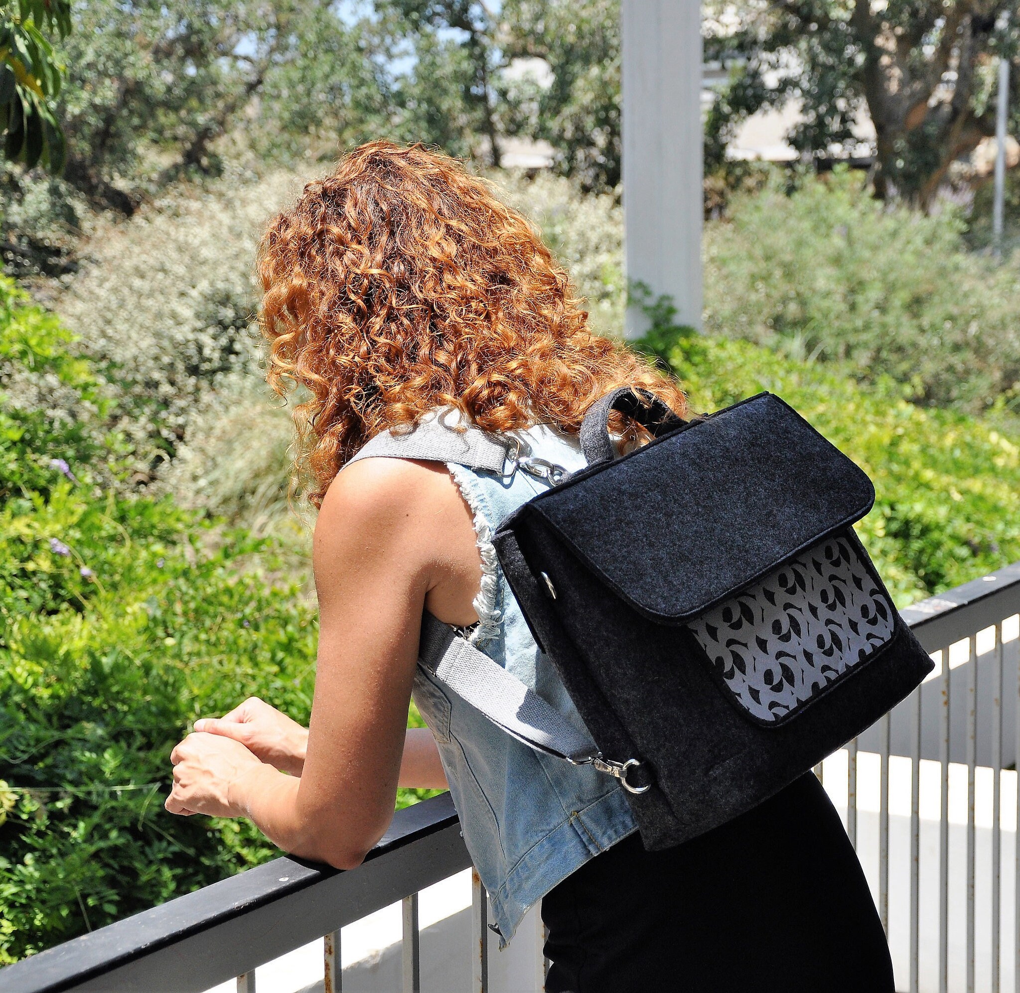 Convertible Laptop Backpack 