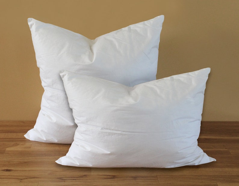 Throw Pillow INSERTS 18 X 18 and 20 X 14 Polyfill or Synthetic Etsy