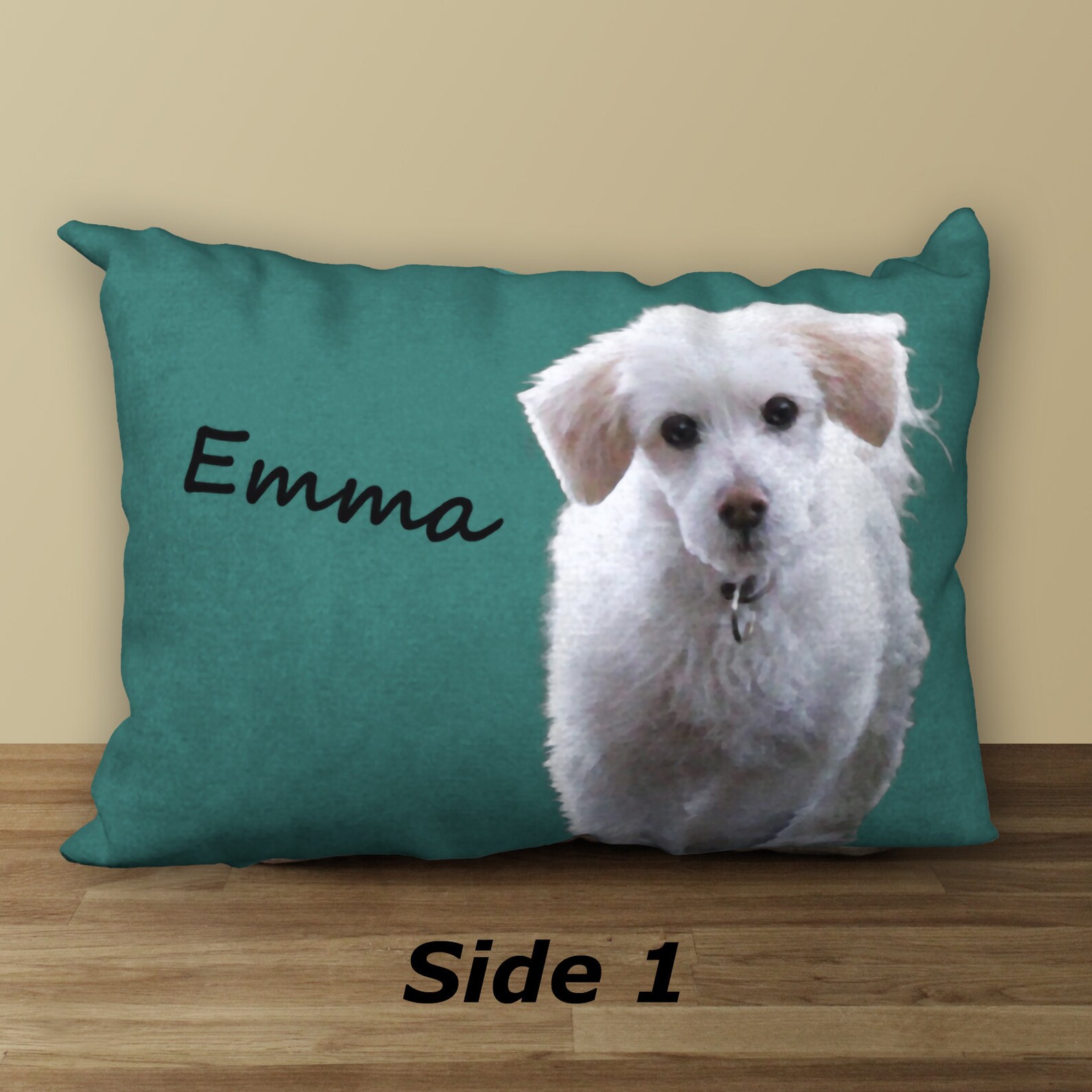 Custom Pet Pillow Personalized Pet Memorial from Your Photo by Etsy