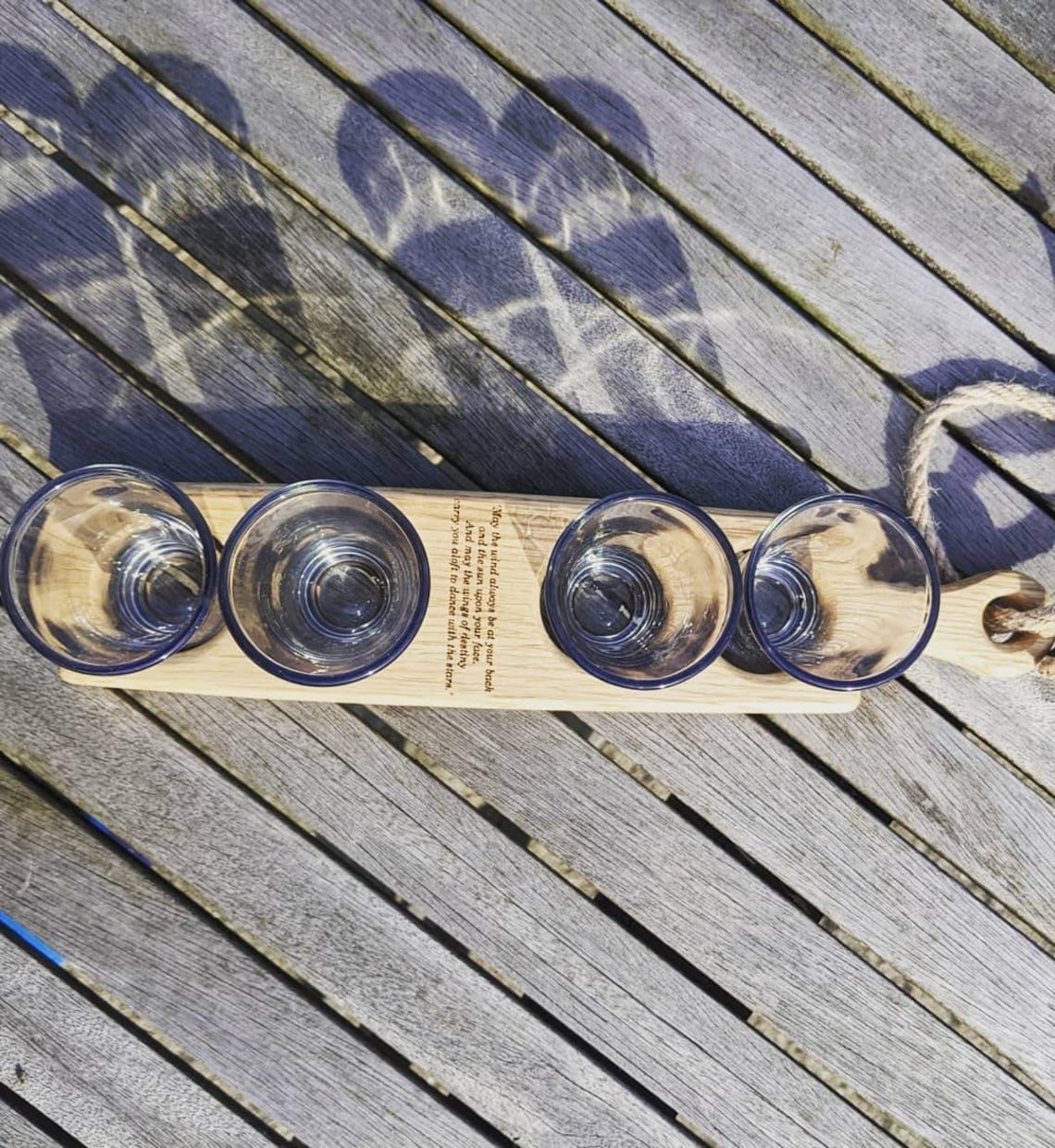 Mini Shot Glass Serving Board Personalised Serving Board Etsy Canada