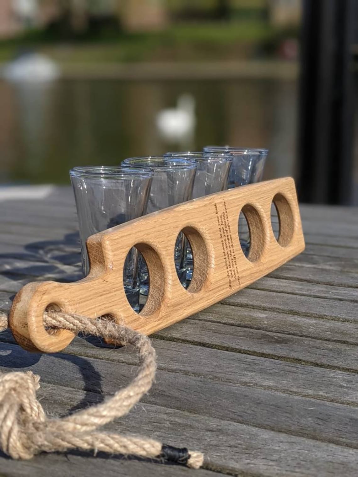 Mini Shot Glass Serving Board Personalised Serving Board Etsy Canada