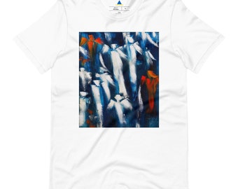 Angels T-Shirt by Ukrainian Artist Liudmyla Savkova