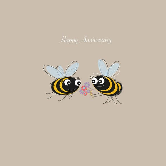 Carte De Joyeux Anniversaire Bumble Bee Etsy Carte De Joyeux Anniversaire Bumble Bee Etsy