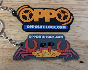 Opposite-Lock Keychains