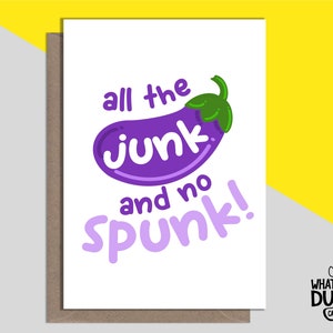 Rude & lustige handgemachte glückliche Vasektomie-Gruß-Karte für die Snip, Chop, Surgery-Wiederherstellung und -Umkehr von What the Duck Cards - JUNK