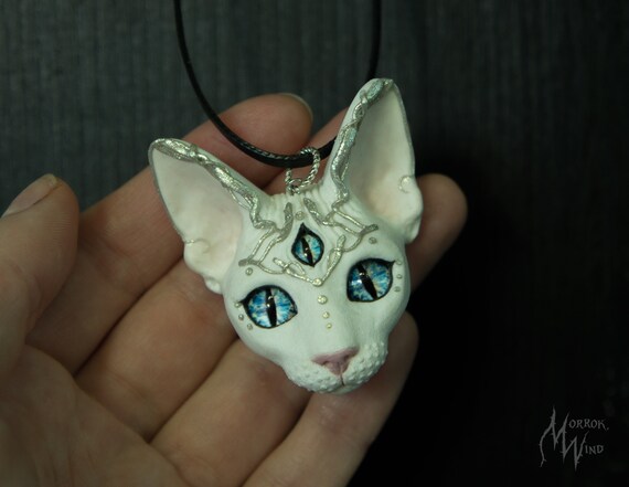 sphynx blue eyes