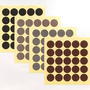 carta per accendere i fiammiferi CERCHI x 10 pezzi. 6 colori. misure 30 mm, 40 mm o 50 mm