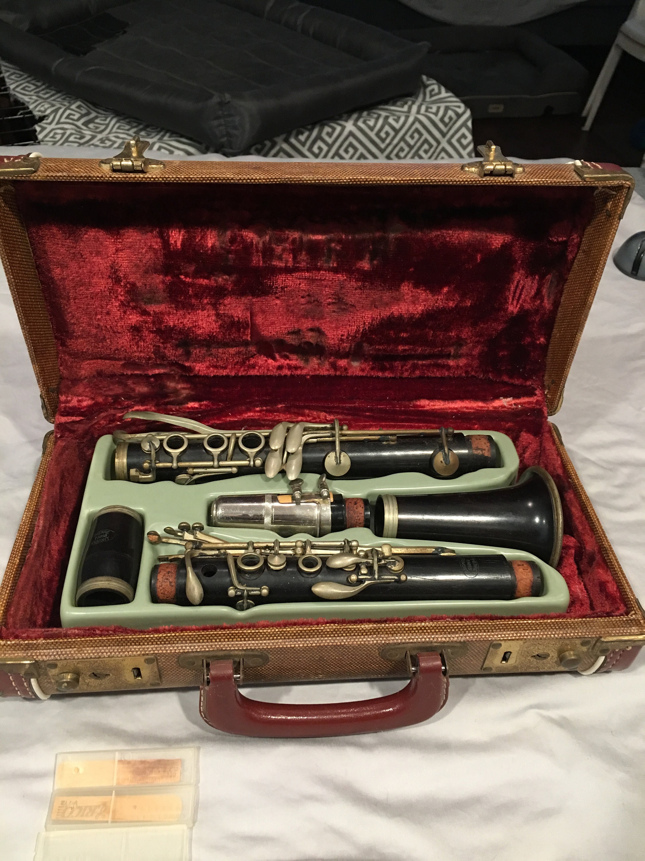 Antique Pierre Dumont Clarinet | Etsy