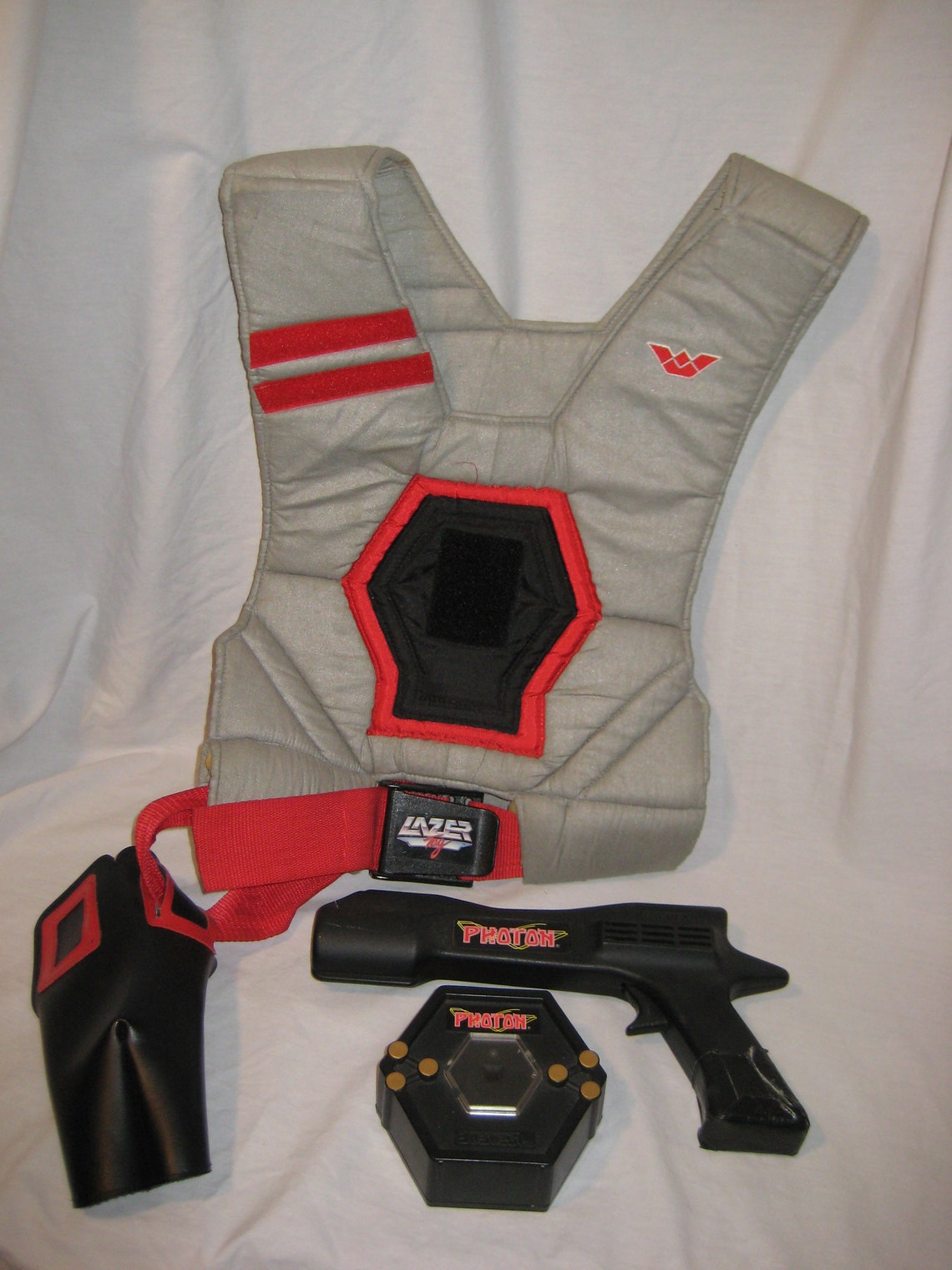 laser vests and guns