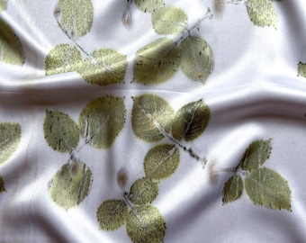 SALES silk pillowcase: Plant dyed silk pillowcase, botanical, pink, peach, print, dye, organic, hypoallergenic, plant dye, hair, botanical