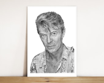 David Bowie Limited Edition Giclée Fine Art Print