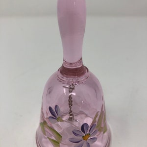 Beautiful Vintage Fenton Pink Petite Handpainted Vintage Glass | Etsy