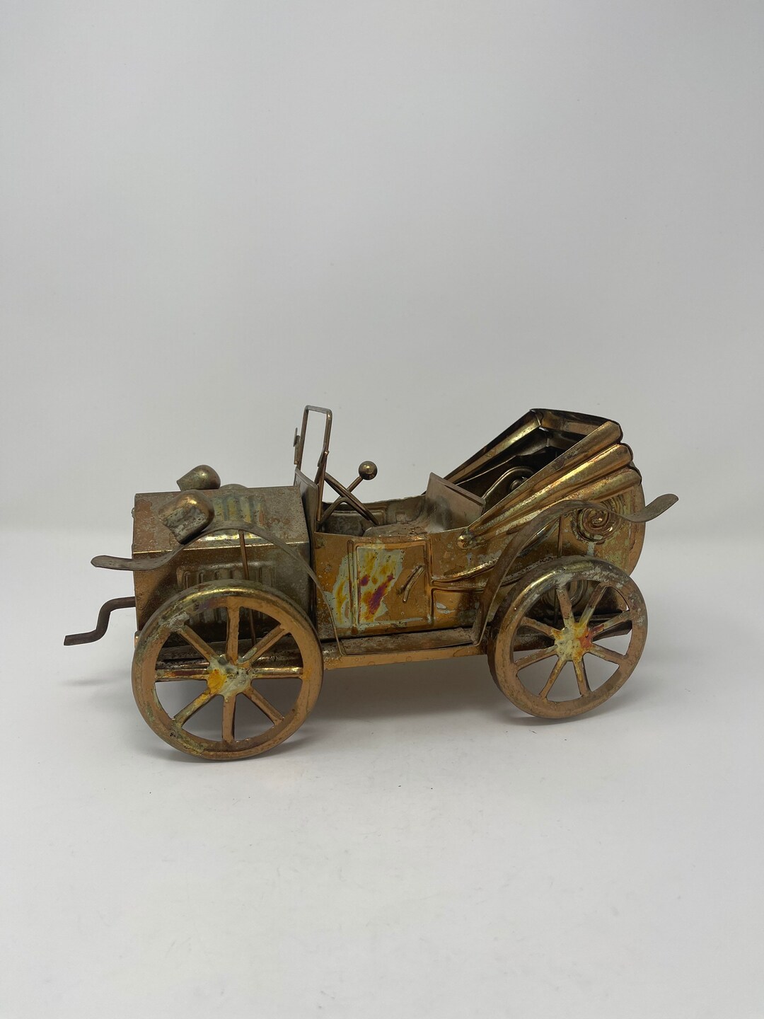Vintage Metal Car Music Box not Perfect - Etsy