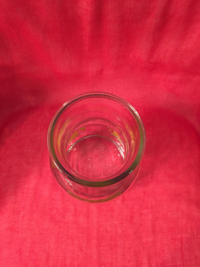 Vintage lemonade glass carafe