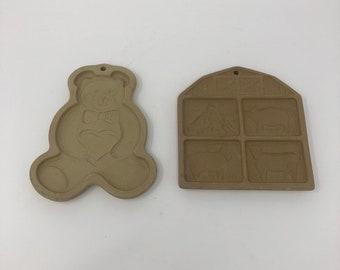 Cookie baking stones / molds (multi purpose molds)